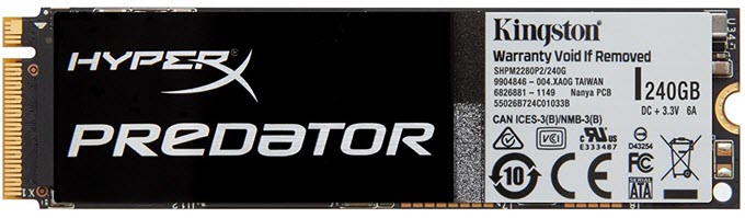 Kingston-HyperX-Predator-PCIe-SSD-240GB